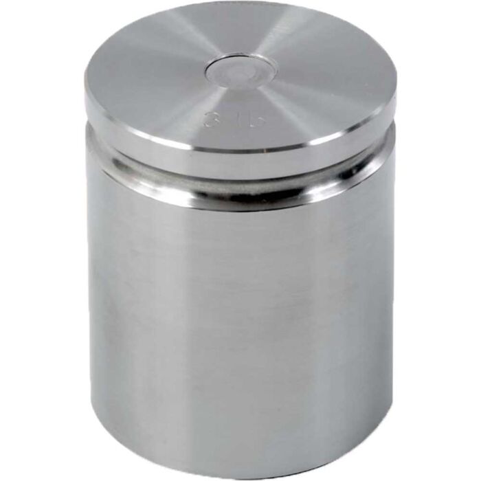 Troemner 1207W 3 lb Class F Test Weight with NVLAP Certificate