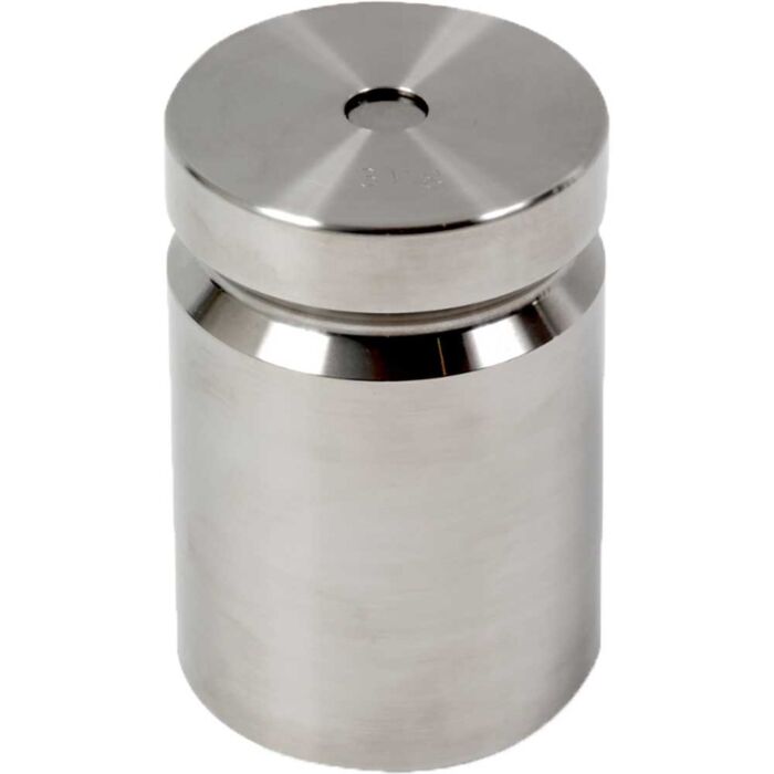 Troemner 1306W 3000 g Class F Test Weight with NVLAP Certificate