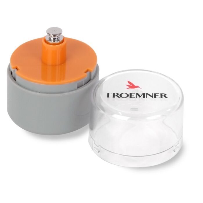 Troemner 7521-E2W 10g OIML Precision Class E2 Weight, NVLAP Certificate