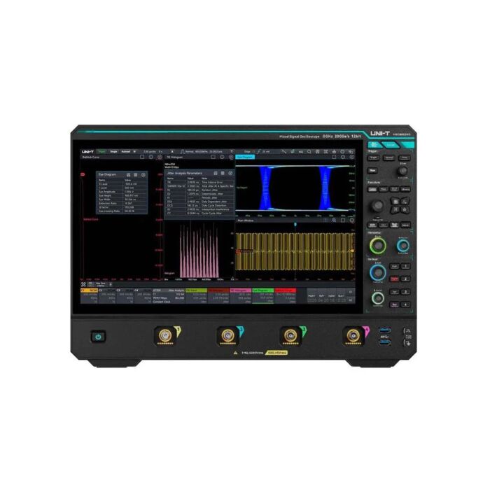UNI-T MSO8804HD 4 Channel HD 12-bit Mixed Signal Oscilloscope