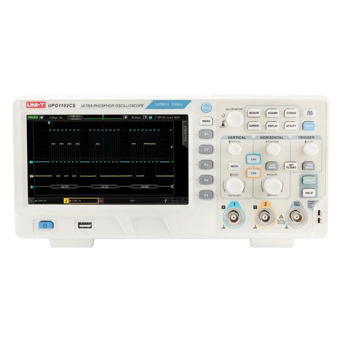 UNI-T UPO1102CS 100MHz 2 Channel DSO Oscilloscope