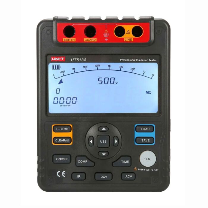 UNI-T UT513A 5kV Basic Insulation Resistance Tester