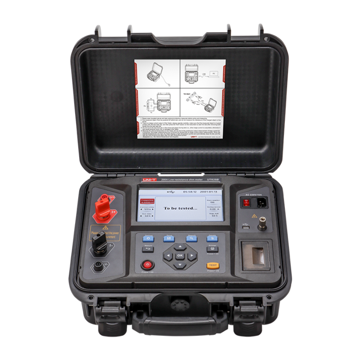 UNI-T UT625B 200A Digital Low Resistance Ohmmeter