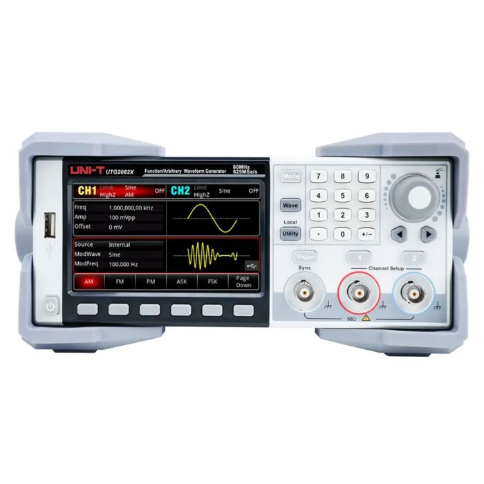 UNI-T UTG2082X 80MHz 2 Channel Advanced-Series Arbitrary Waveform Generator