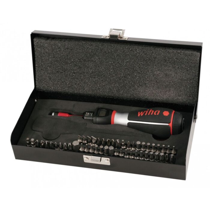 Wiha Quality Tool 28896 52pc.iTorque Bit Set, 9-45in/lb.