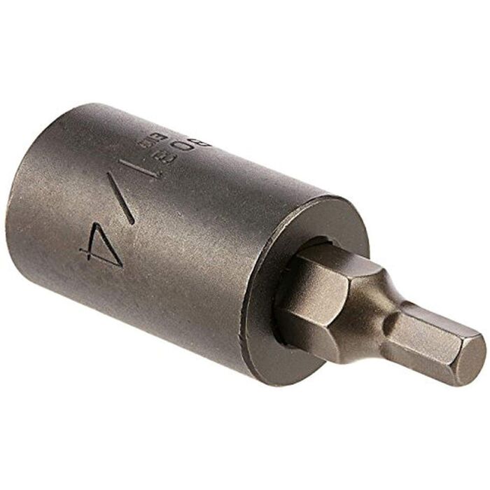 Wright Tool Company 42B08 1/2"Dr.Impact Hex Bit,1/4" 