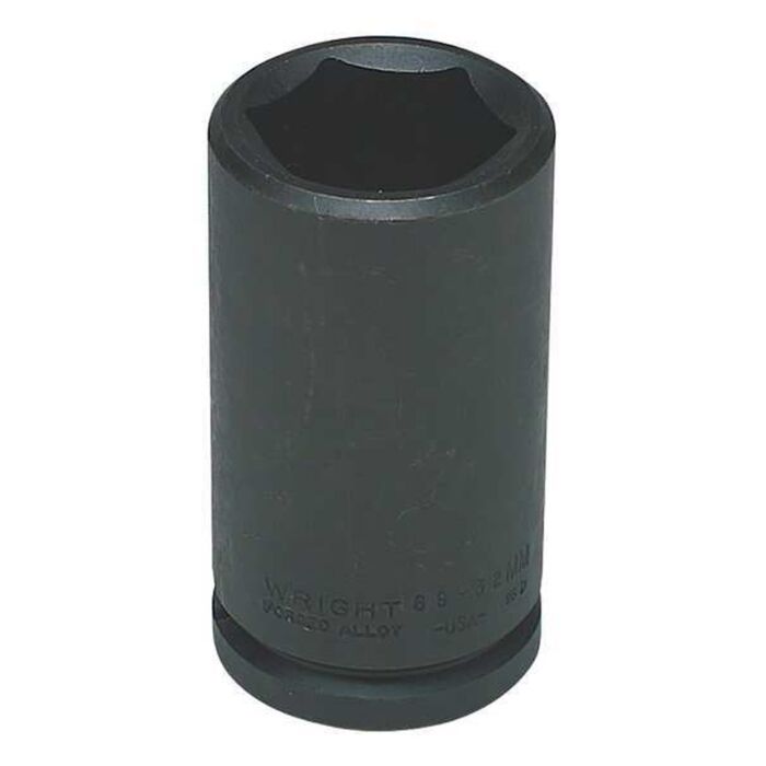 Wright Tool Company 69-41MM 41mm 3/4"Dr.6 Pt.Deep Metric Impact Socketact