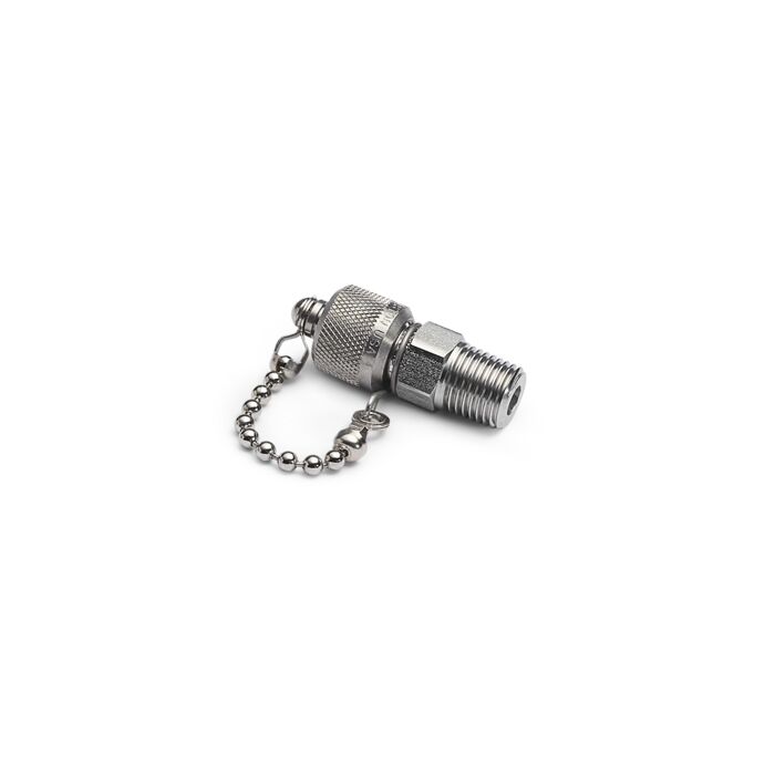 Ralston Instruments XTFT-1MS0 1/8" male NPT x male Quick-test XT Fitting