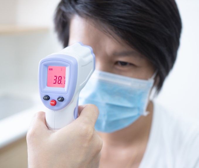 Elevated Skin Temperature Measurement with Non-Contact IR Thermometer