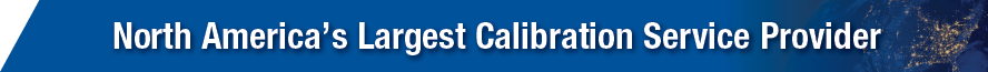 North America's Largest Calibration Service Provider