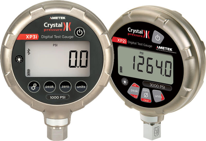 Crystal Engineering XP3i & XP2i pressure gauges